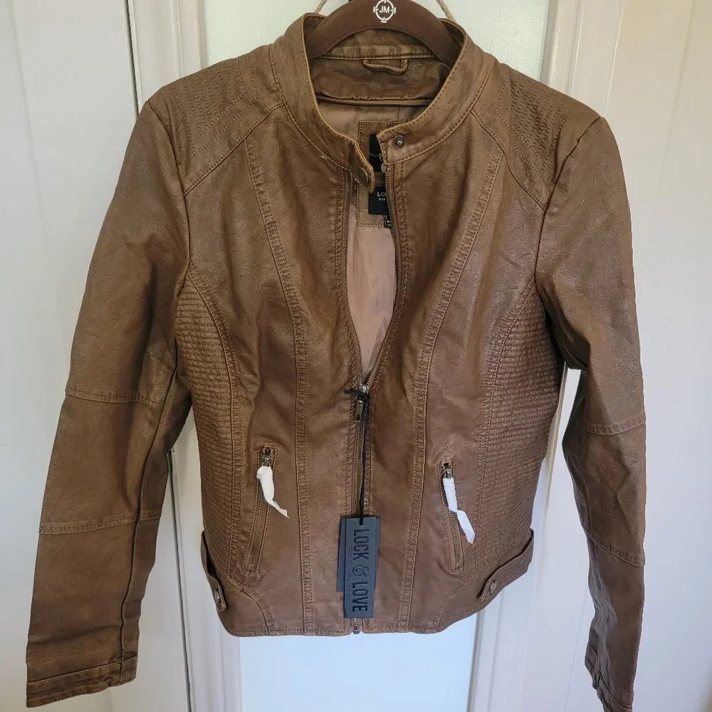 Lock and Love Jacket, new, Camel, Small - Picture 1 of 3